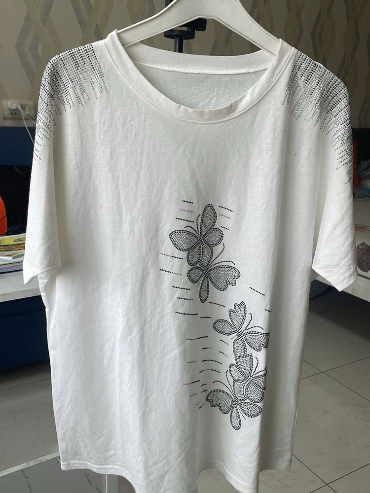 Korean Butterfly Graphic Tee