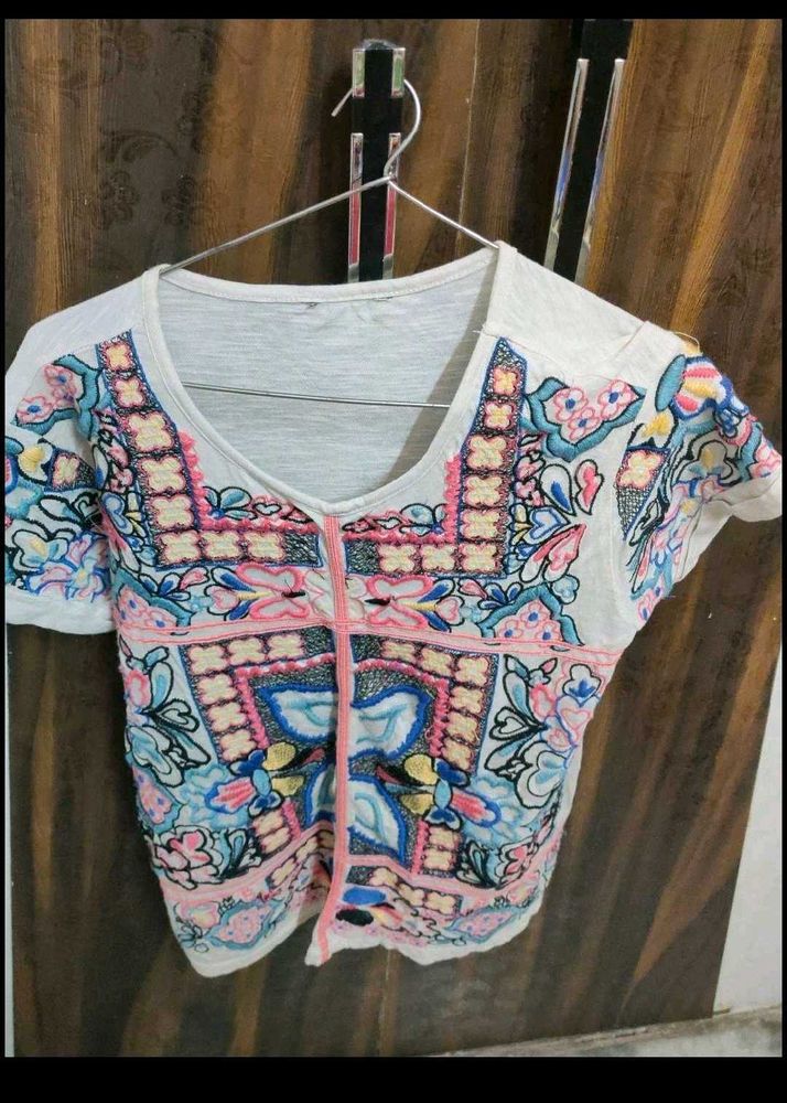 Heavy Embroidery Top