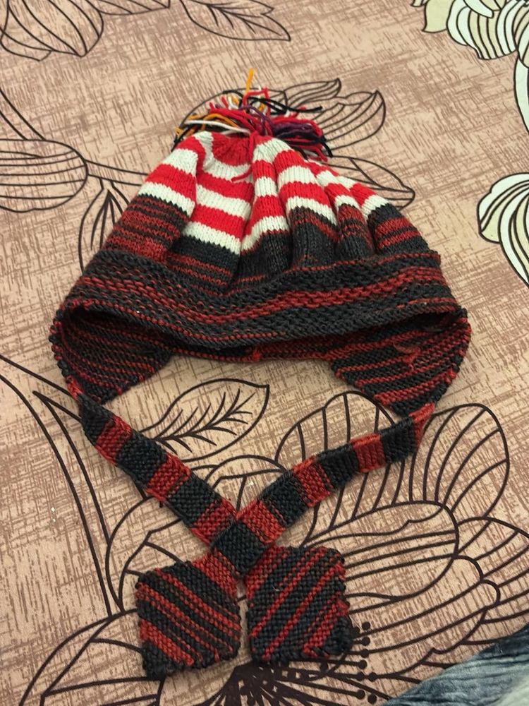Striped Knit Hat