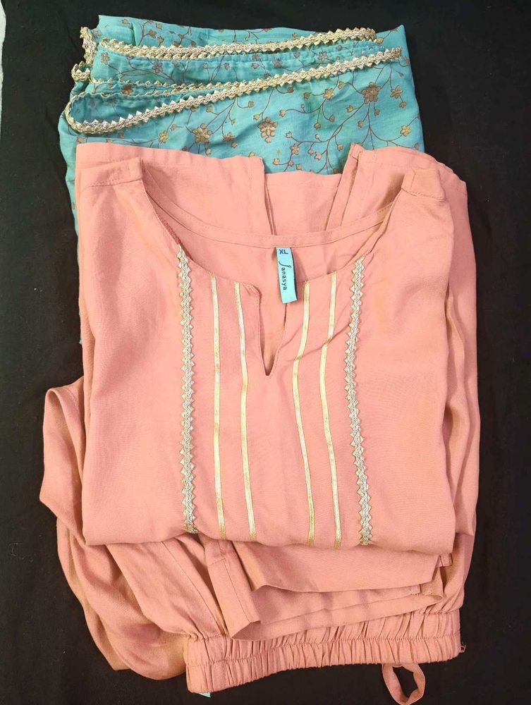 Janasya gorgeous kurta set with dupatta