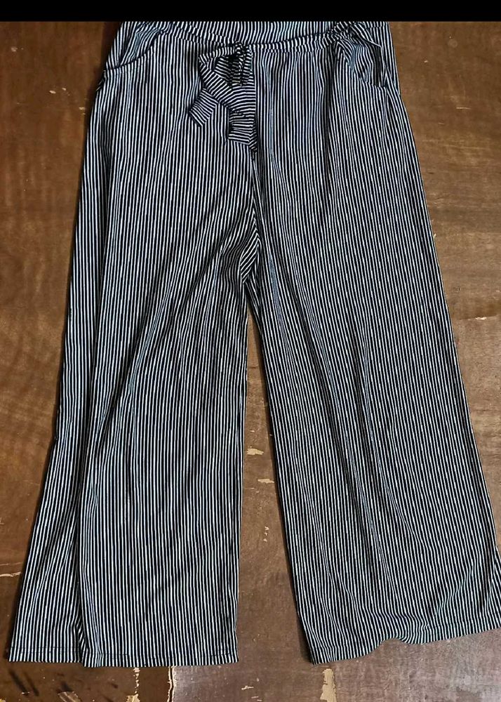 Striped Palazzo Pants
