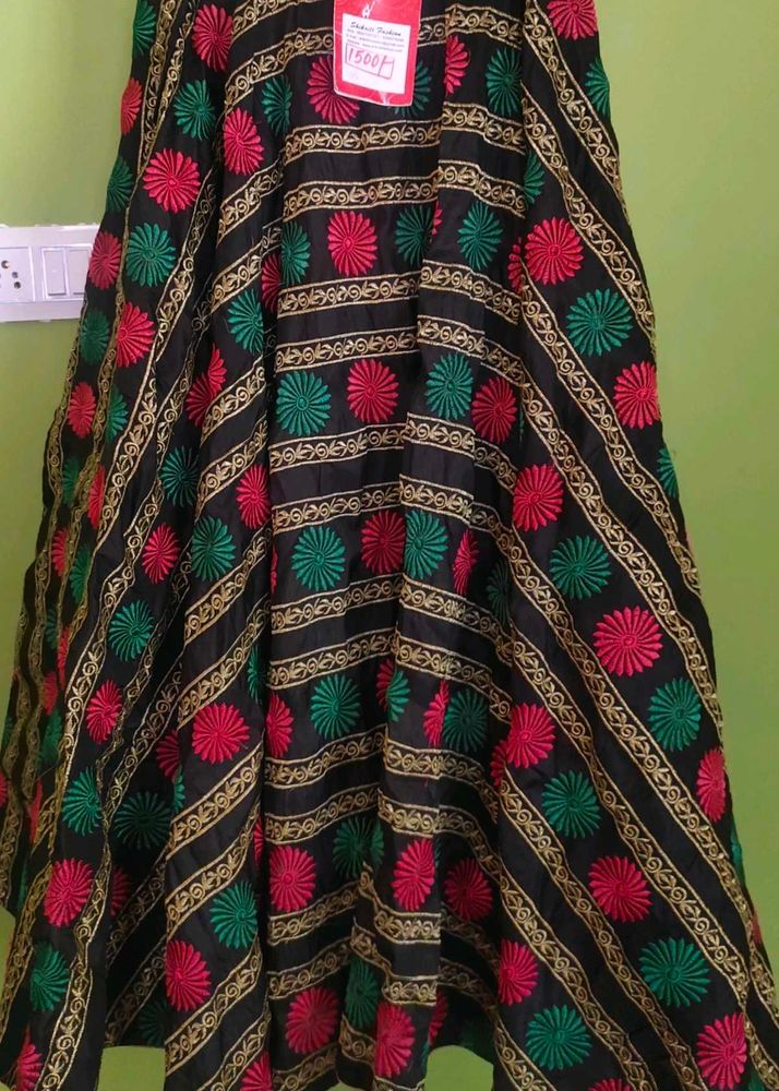 Ethnic Skirt Full Embroidery New With Tag