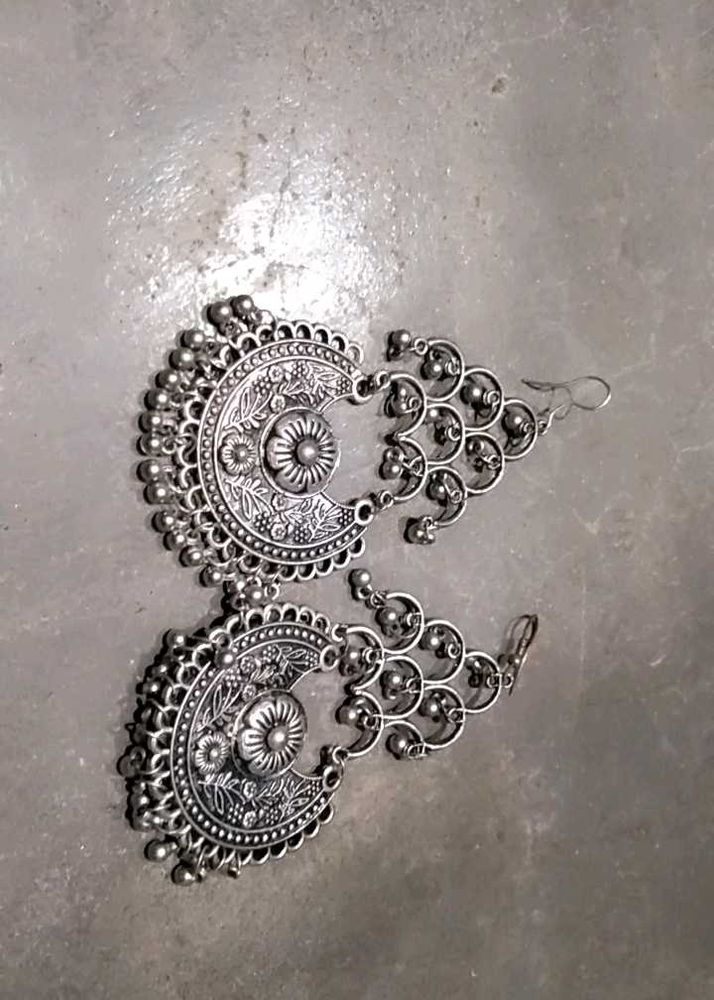 Oxidised Earrings