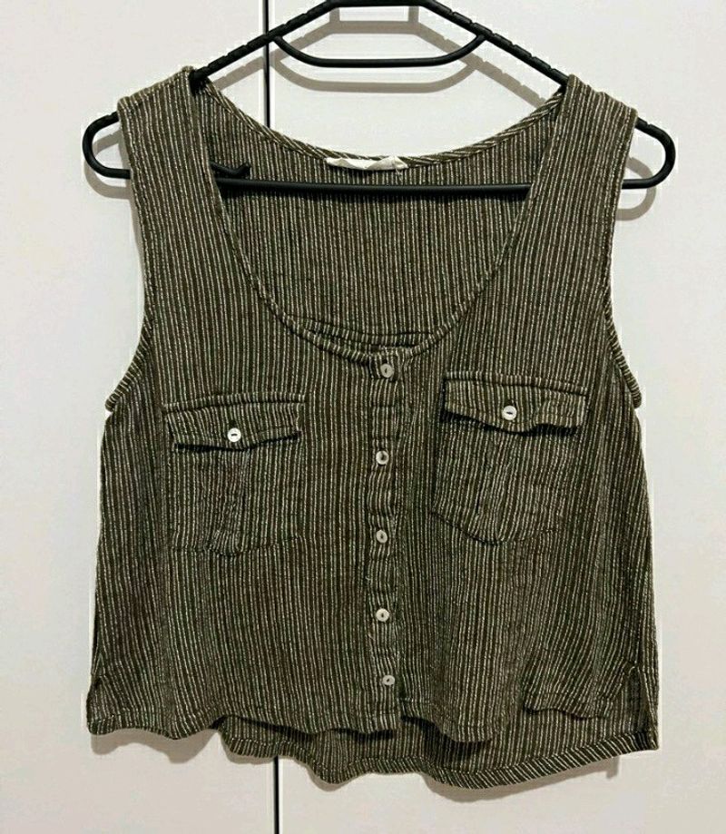 MANGO Vest Tank Top