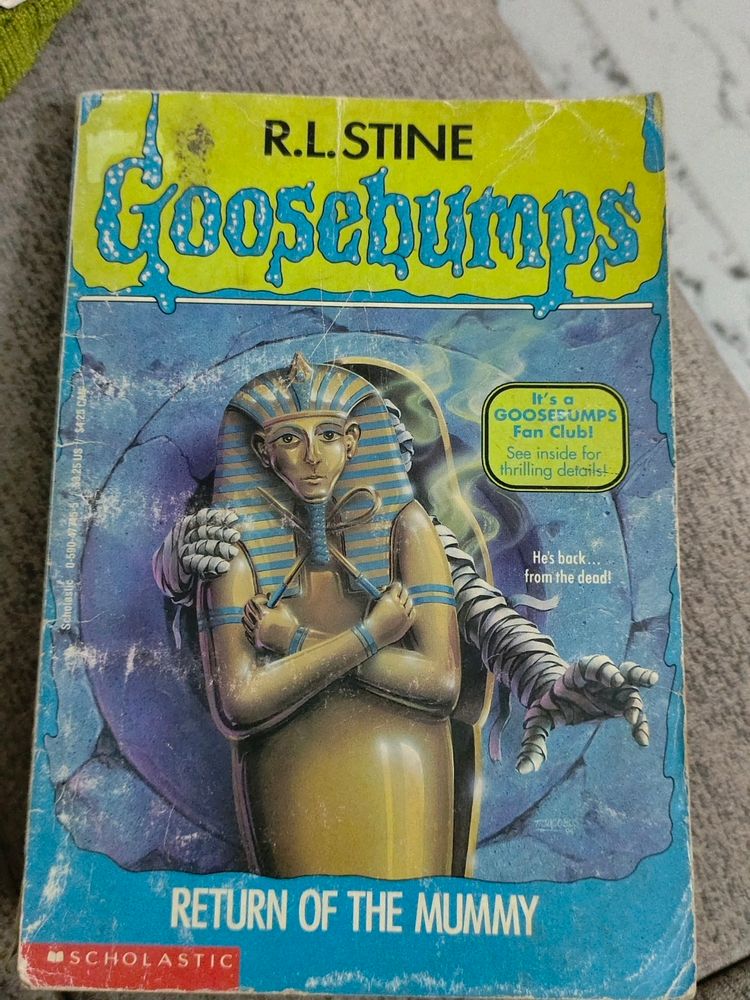 R L Stine Goosebumps  Return Of The Mummy
