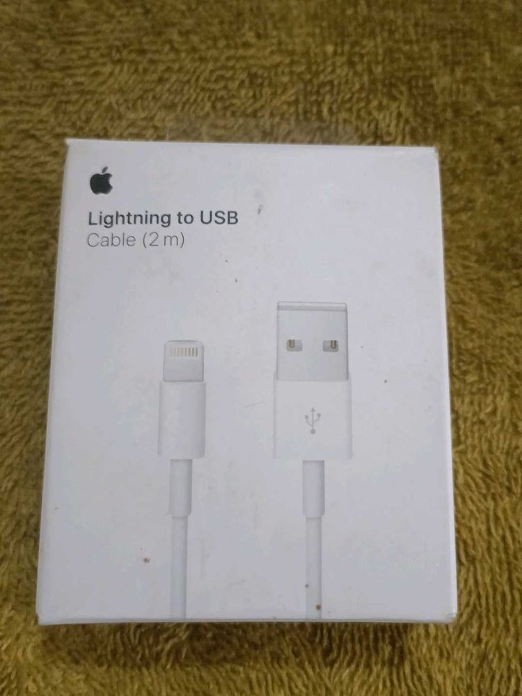 Apple Lightning to USB Cable Length 2 Mtr