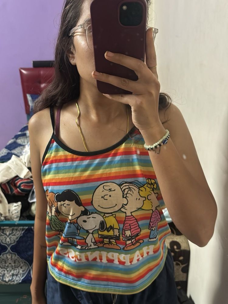 Cute Snoopy Tank Top