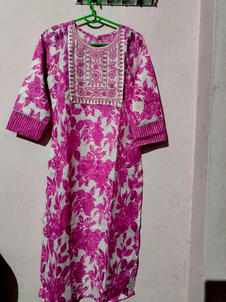 Floral Print Kurti Sets