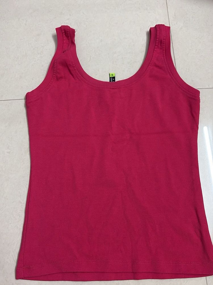 Pink Tank Top