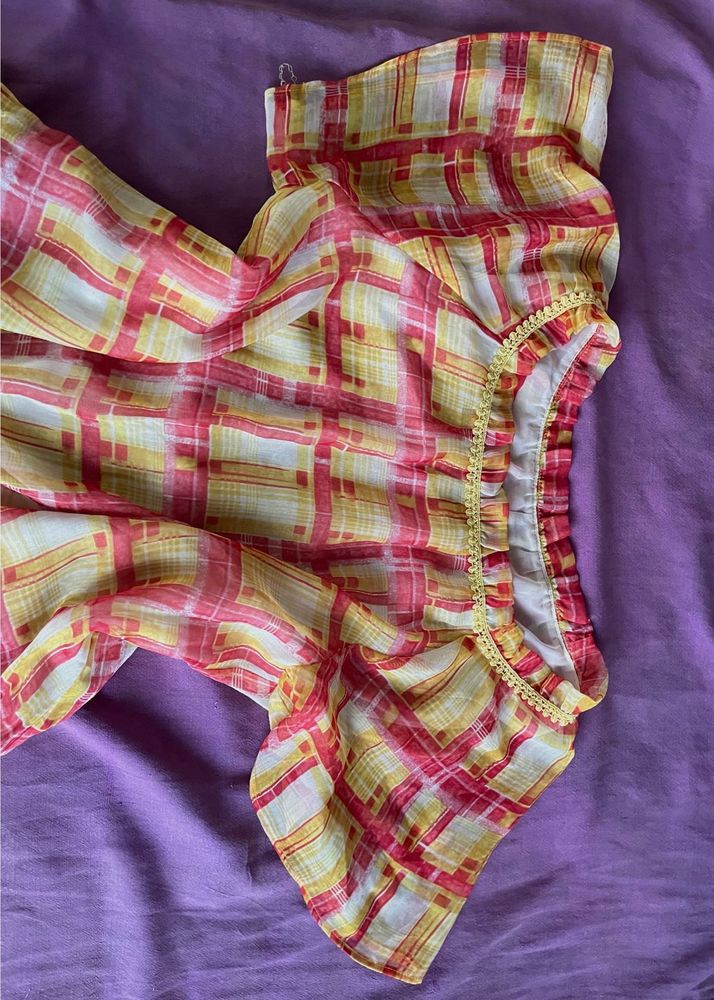 Plaid Top