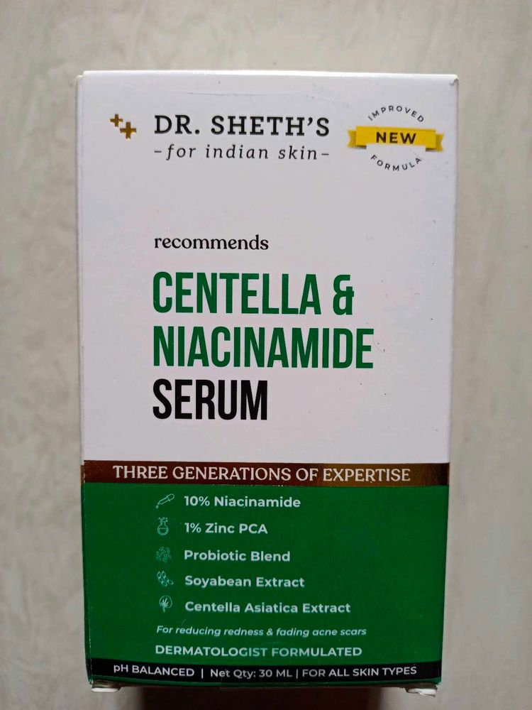 Dr. Sheth&#39;s Centella &amp; Niacinamide Serum