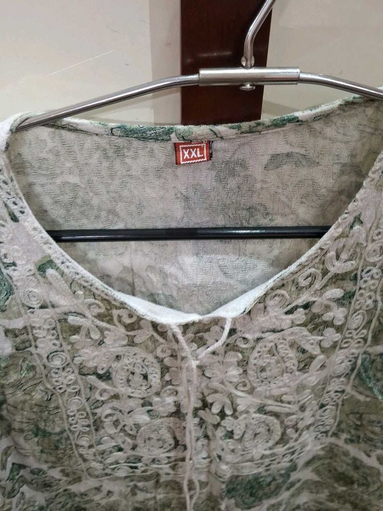 Embroidered Floral Top