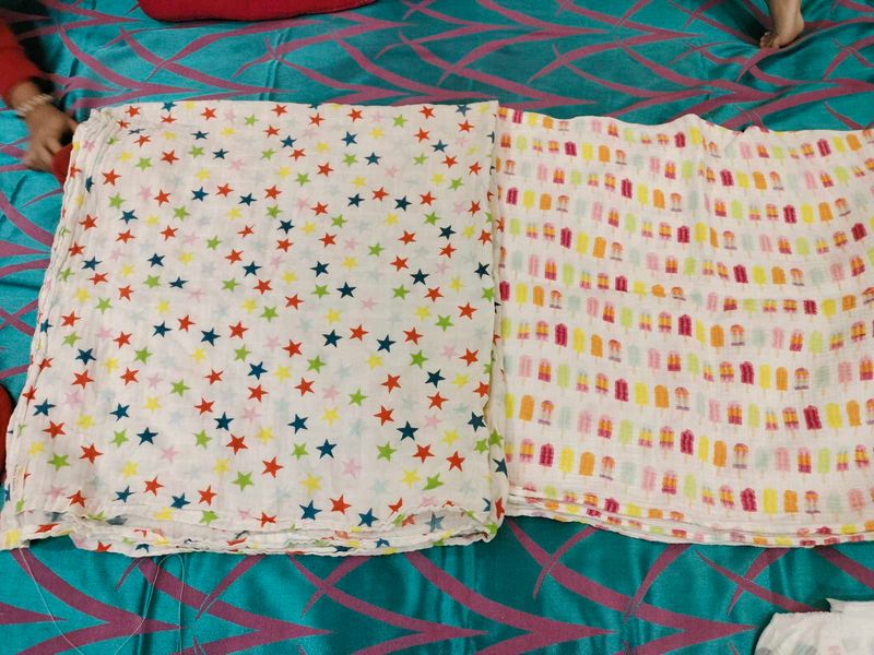 Baby Jalebi set of 2 swaddle