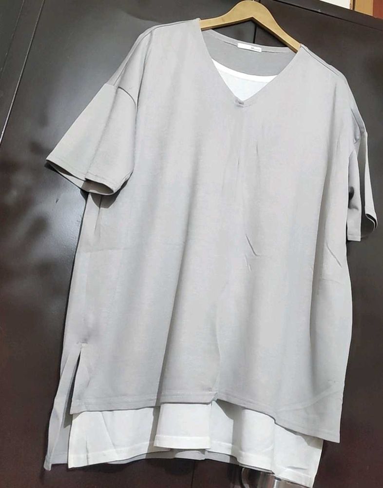 Silver Top For Healthy Girl Or Woman 48 Bust