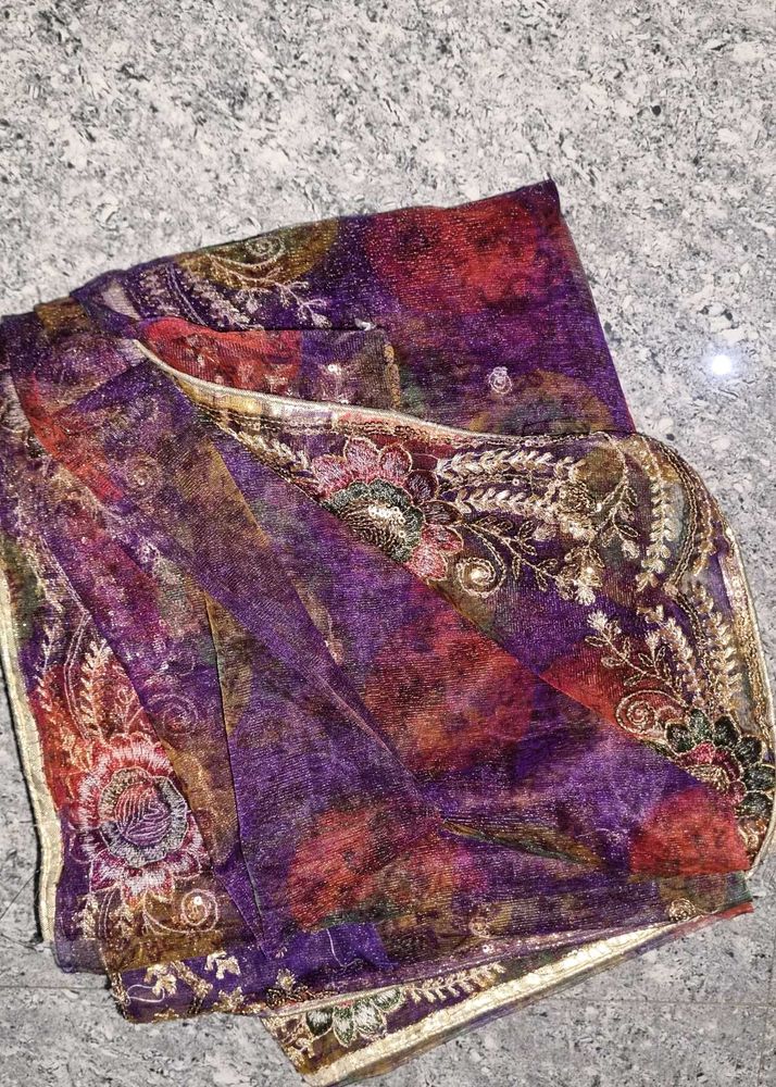 Net Saree