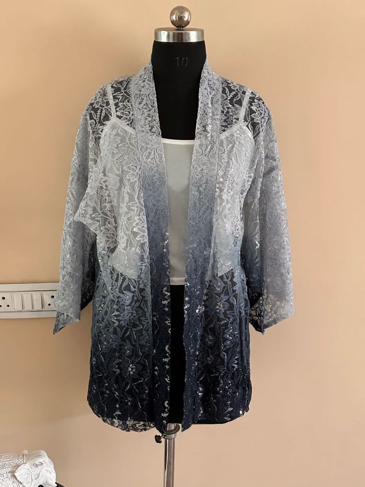 Ombre Lace Kimono