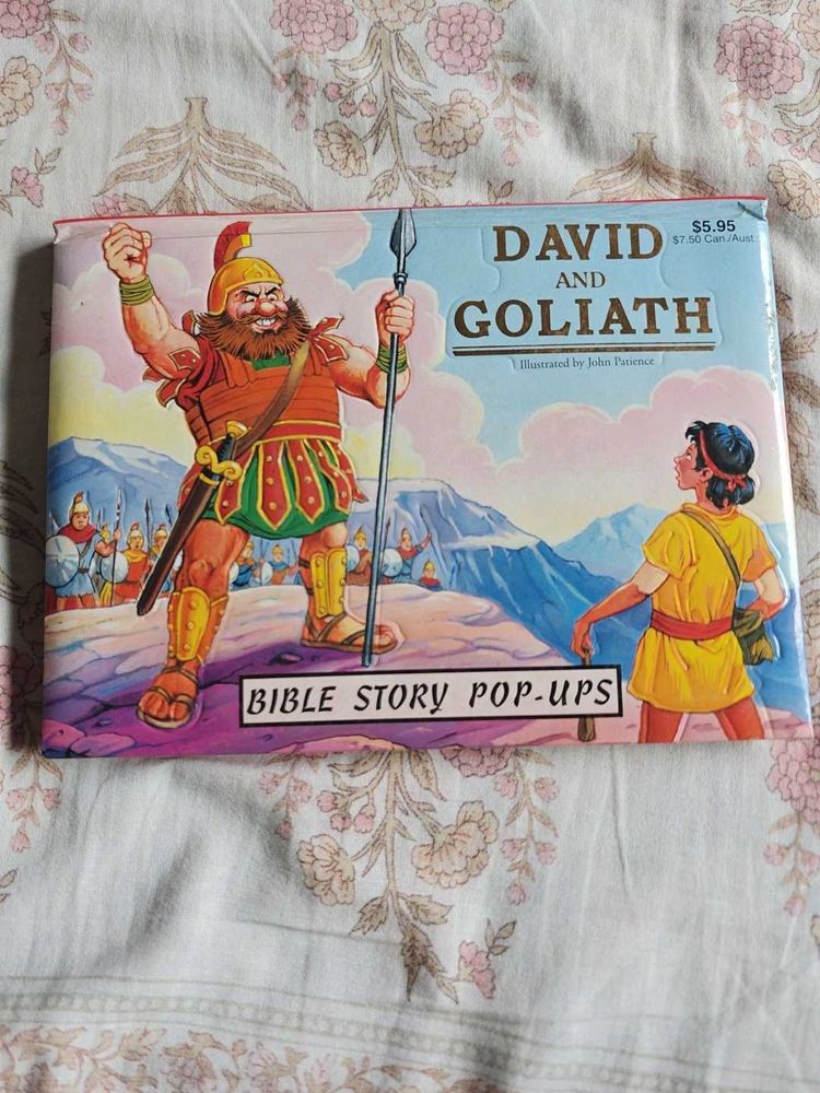 David And Goliath Story Pop Ups