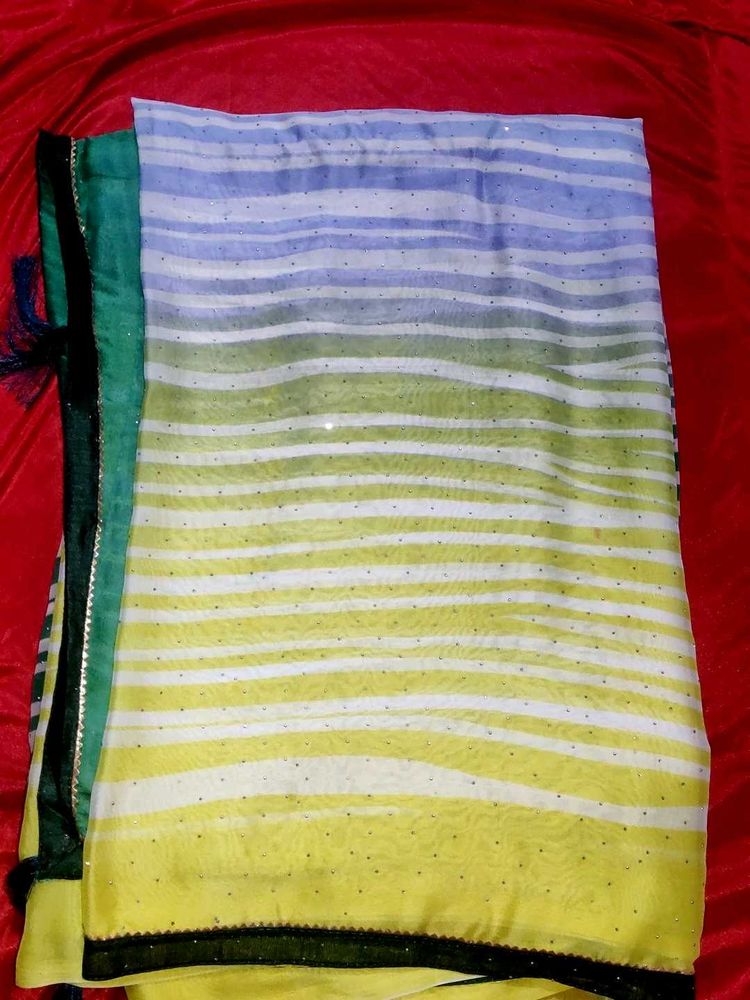 Striped Saree