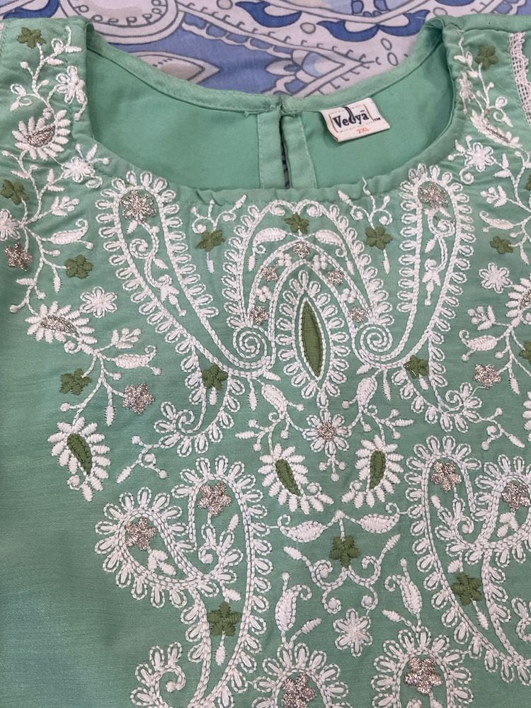 Brnd New Green Kurta Set