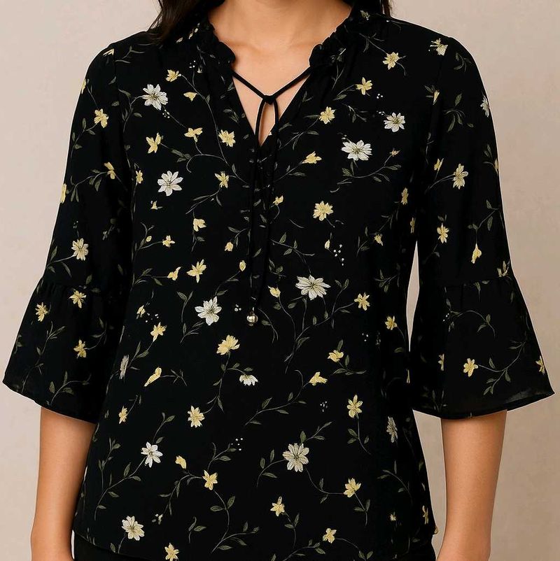 Unused Floral Top