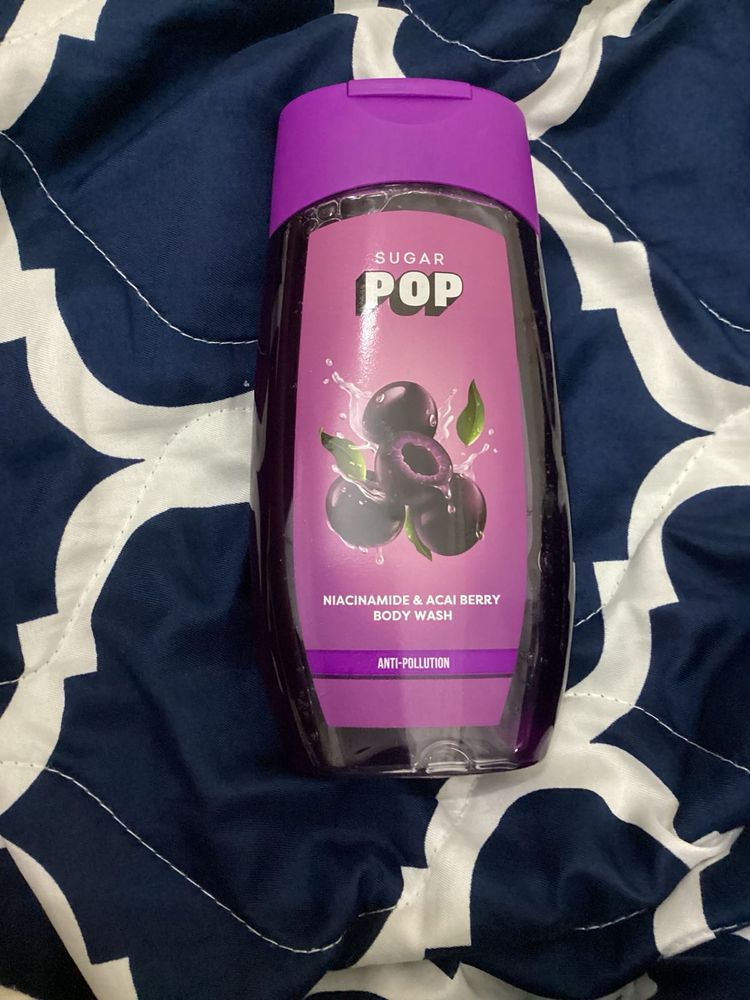 Sugar Pop Niacinamide &amp; acai berrry Body Wash
