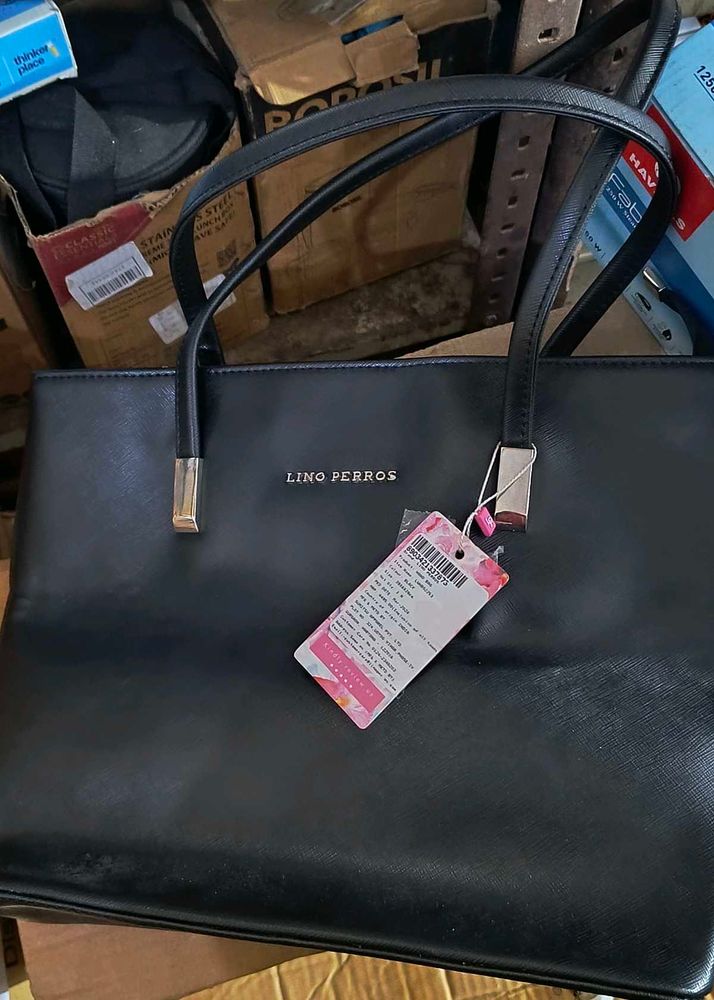 Lino Perros Black Tote Bag