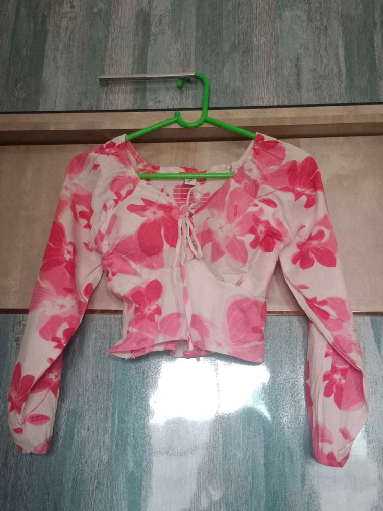 Floral Long Sleeve Top