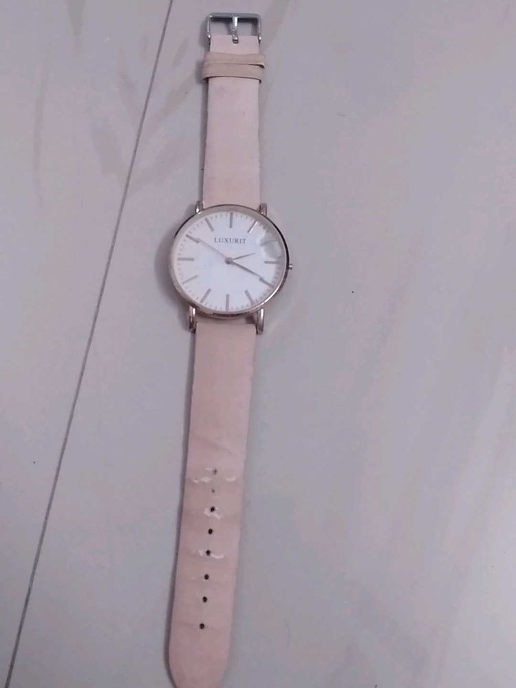Luxurit Rose Gold Watch,Put Cell,