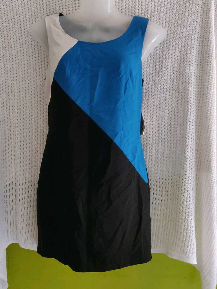 FOREVER 21 Color Block Mini Dress
