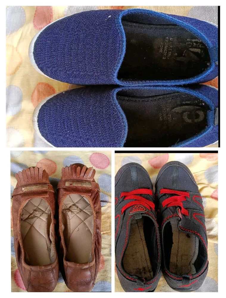 Combo Of 3 Footware