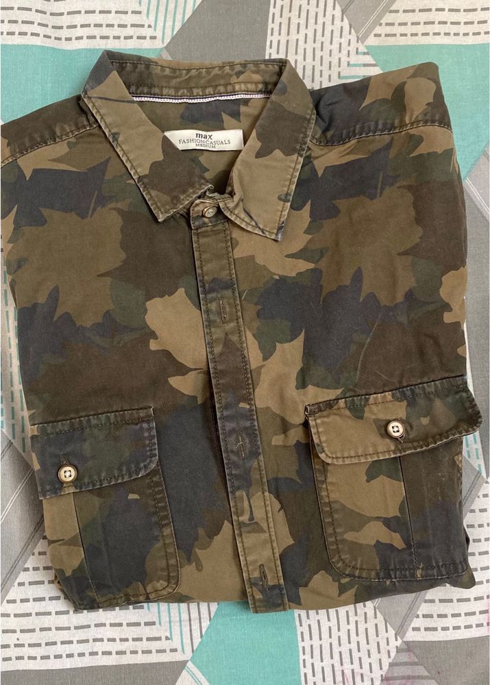 Camo Print Shirt