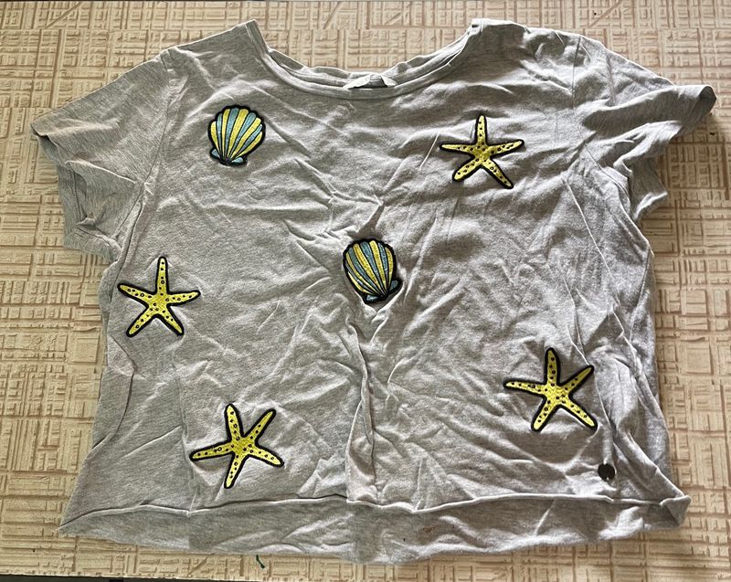 Only Crop Tee For Girls