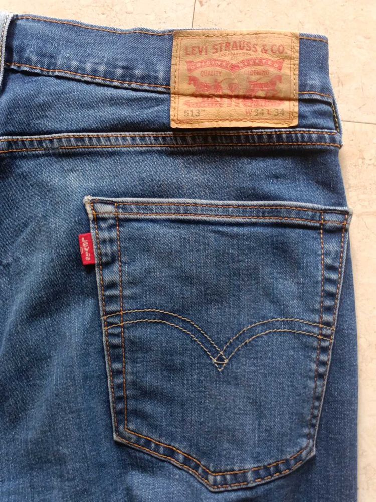 Levi's Blue Denim Jeans For Men