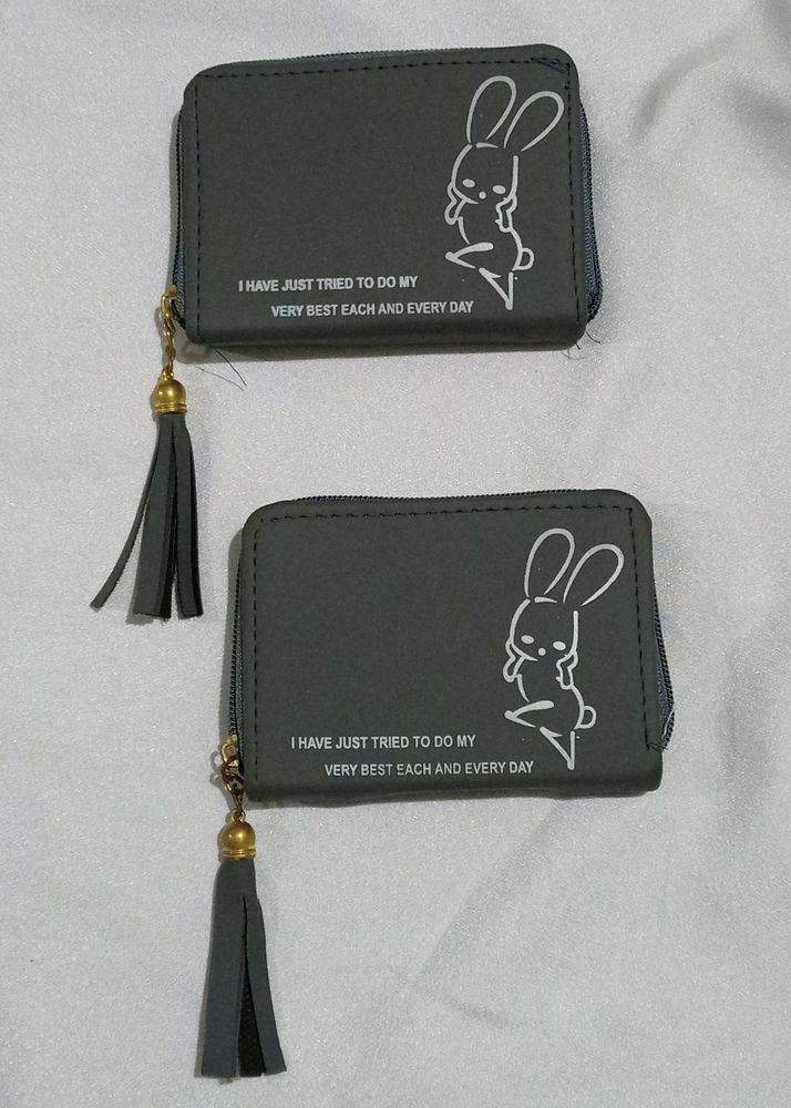 Two Grey Wallet