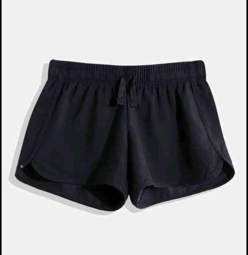 Black Running Shorts