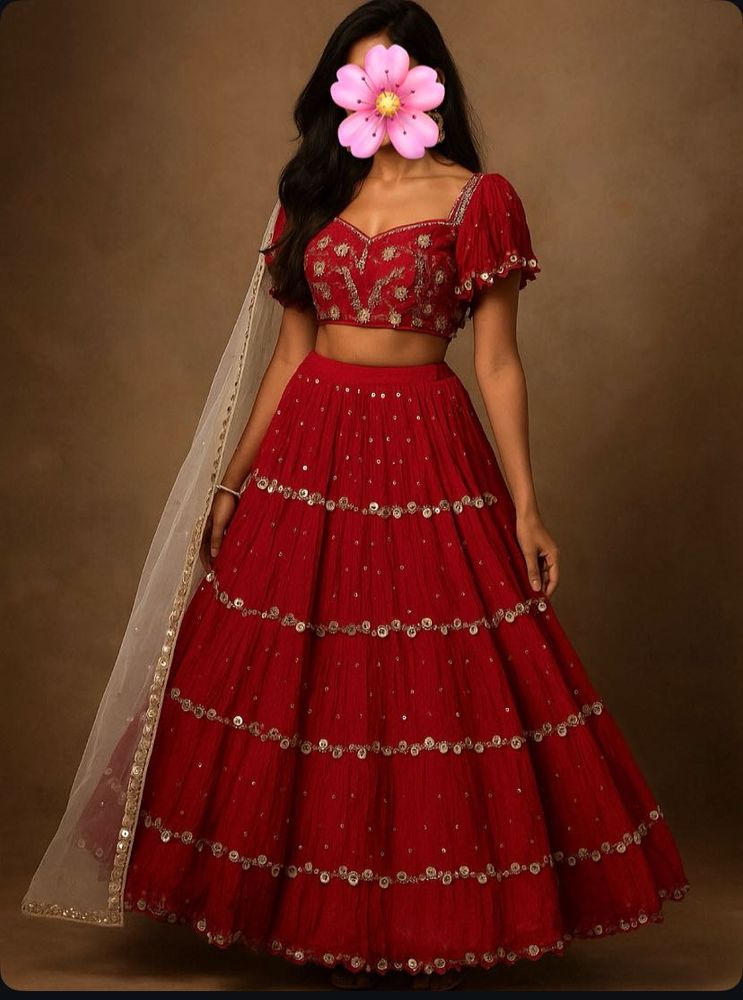 Princess Hot Pink Lehenga Choli Set