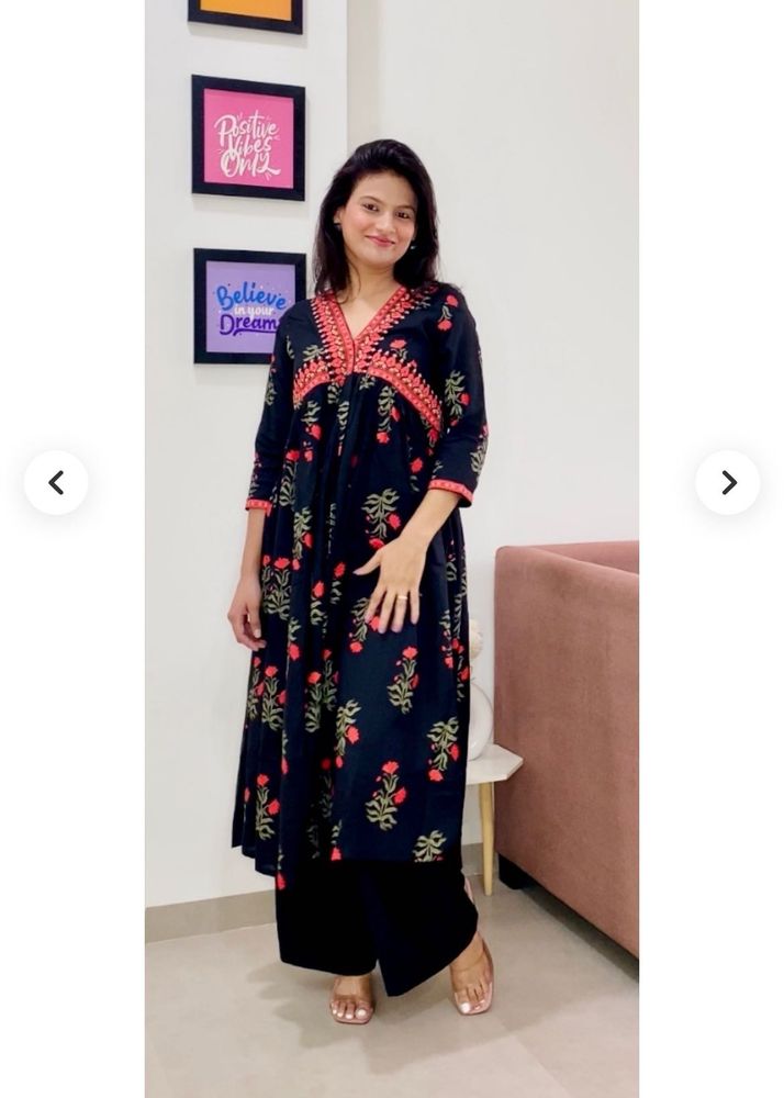 Floral  Kurta