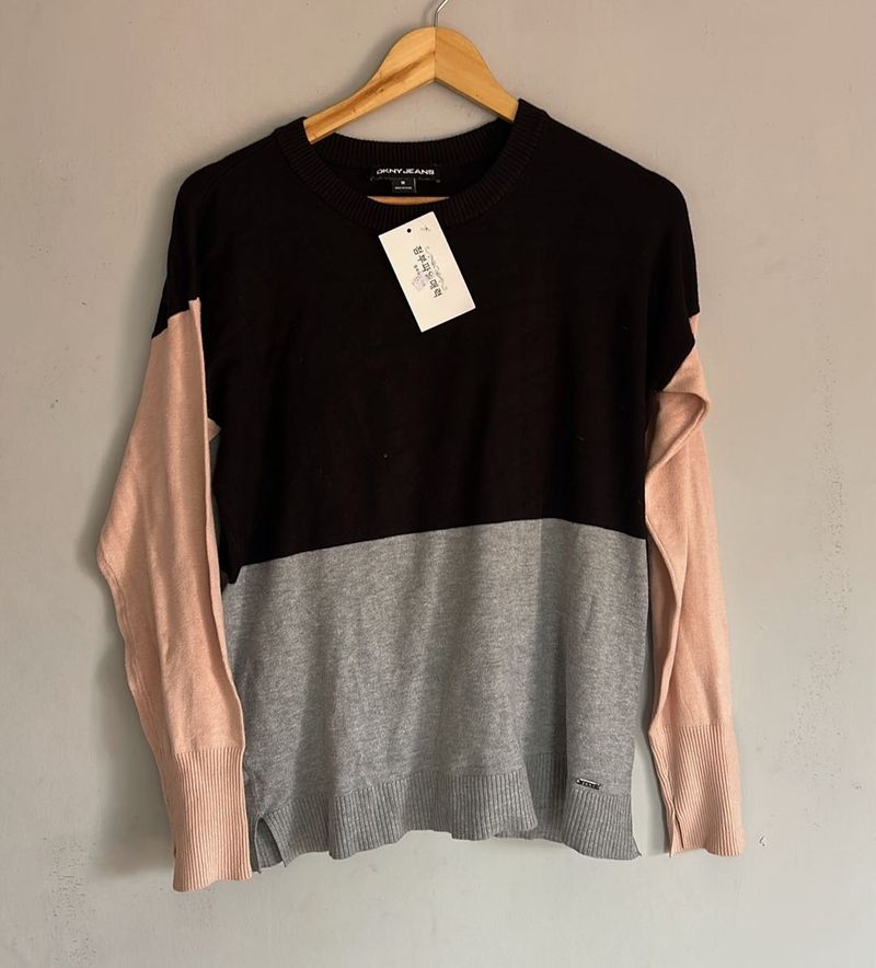 DKNY Colorblock Sweater
