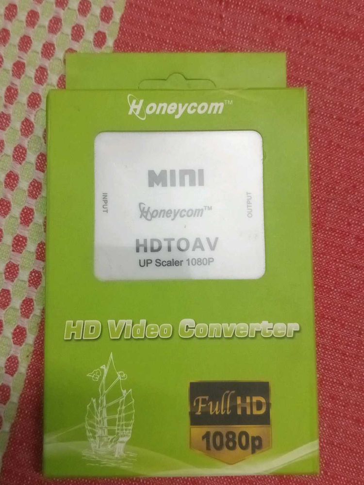 Honeycom HD to AV Converter