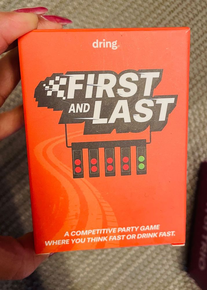 New First and Last Party Game