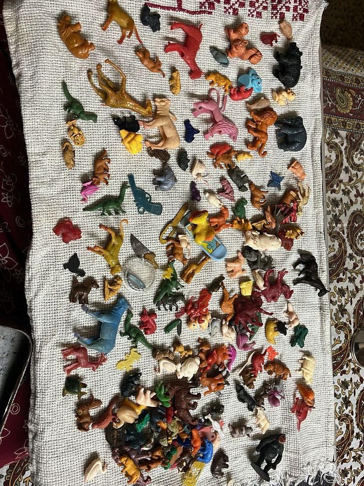 Vintage Toy Animal Collection
