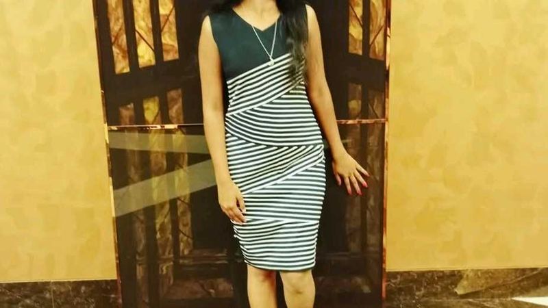 Striped Bodycon Dress