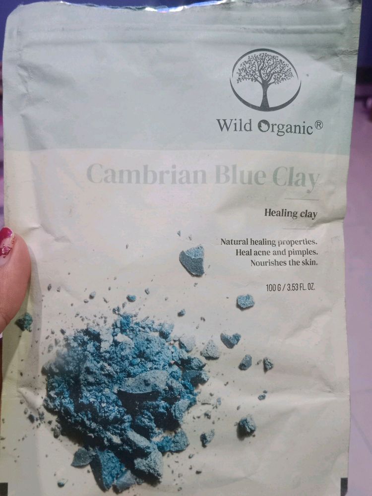 Wild Organic Cambrian Blue Clay Mask