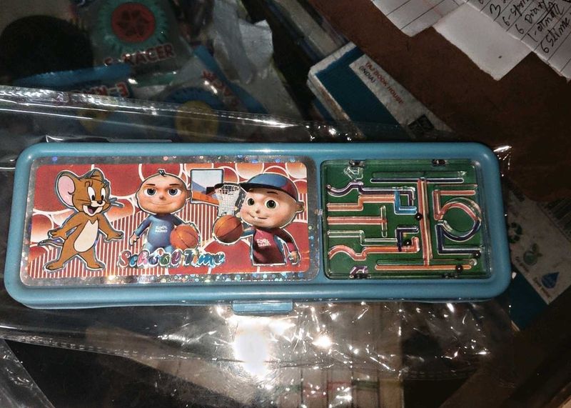 Fun Cartoon Pencil Box 10 pices
