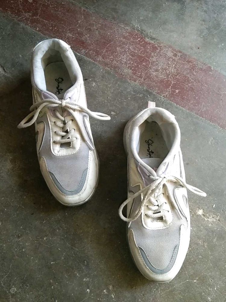 Stylish White Sneakers