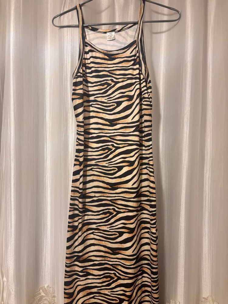 Zebra Print  Dress