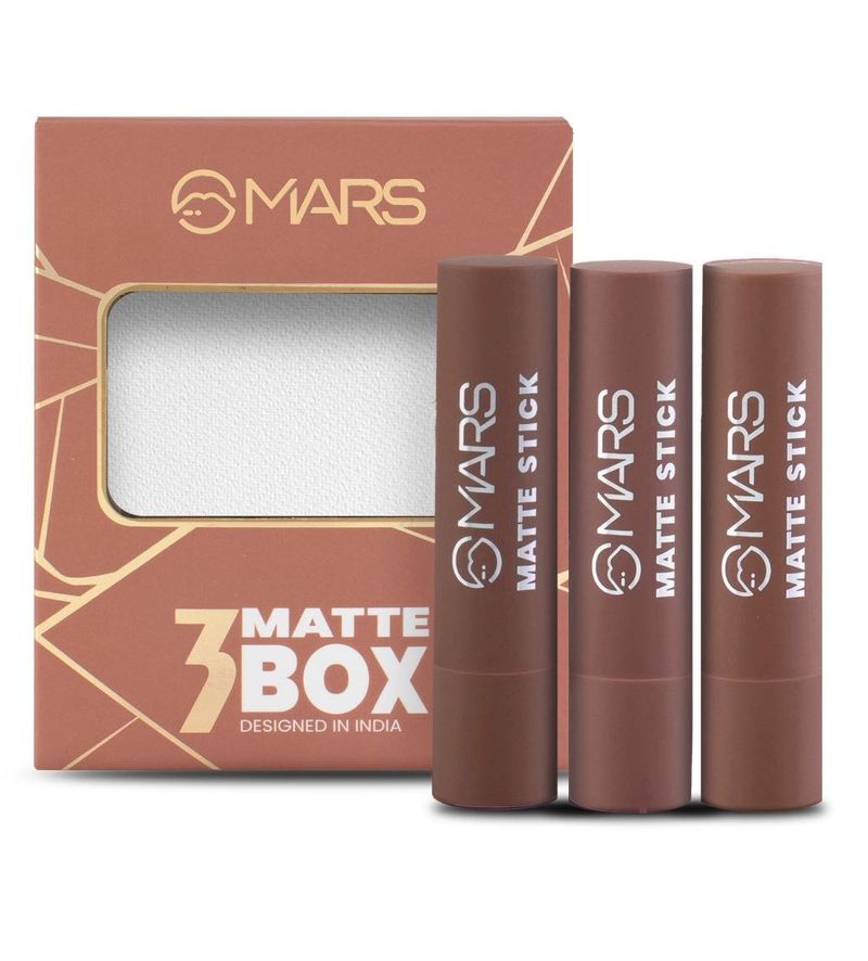MARS Matte Lipstick combo Of 3