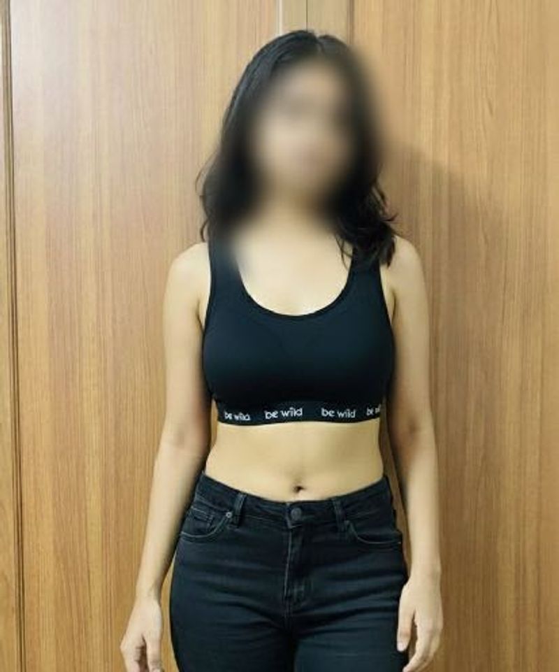 Black 'Be Wild' Sports Bra