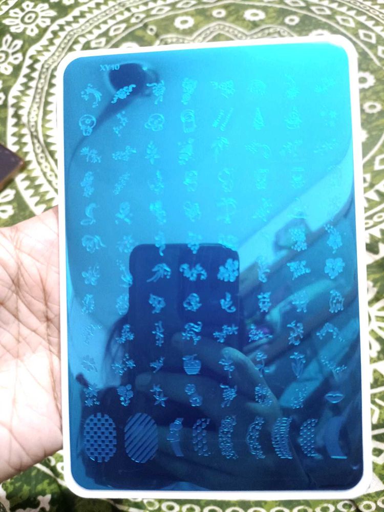 Nail Art Stamping Plate