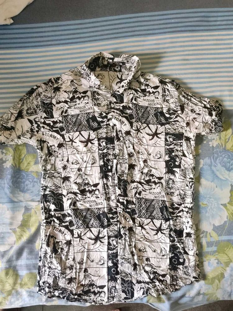 Cool Graphic Print Shirt